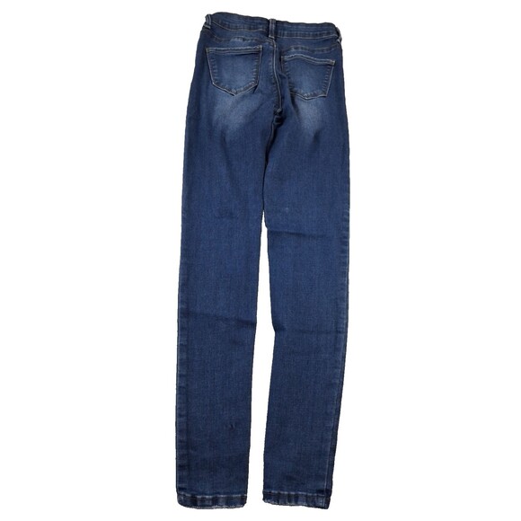 Wax Jeans Los Angeles Women’s Skinny Stretch Blue Denim Jeans Size 1 - Picture 2 of 15